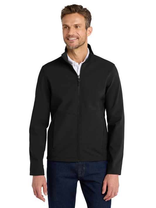 Men's Collective Soft Shell Jacket - J901 - Deep Black