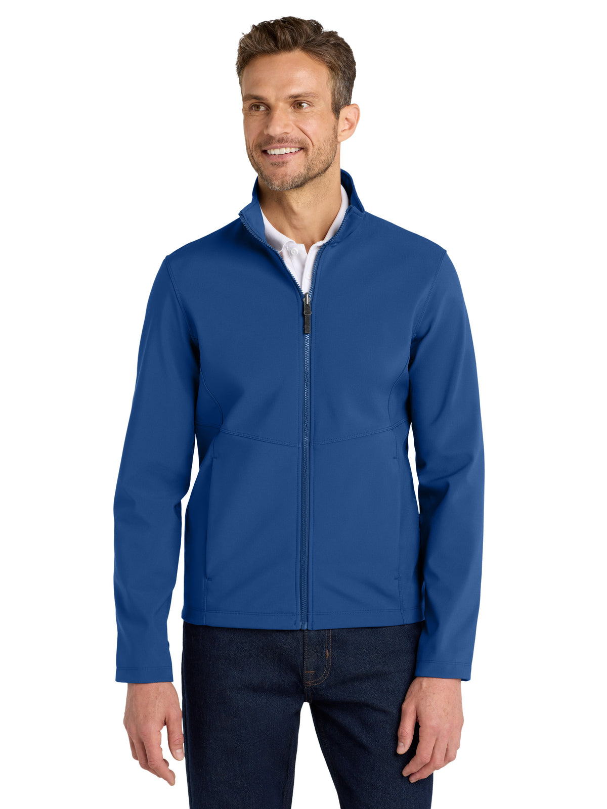 Men's Collective Soft Shell Jacket - J901 - Night Sky Blue