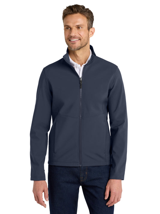Men's Collective Soft Shell Jacket - J901 - River Blue Navy