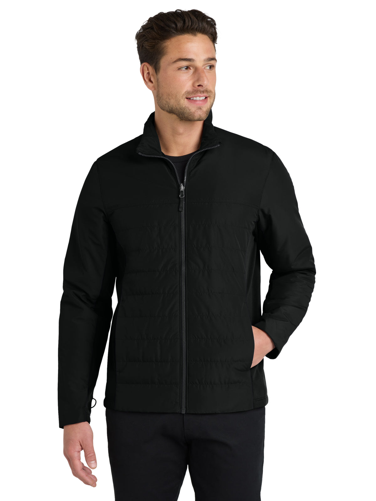 Men's Collective Insulated Jacket - J902 - Deep Black