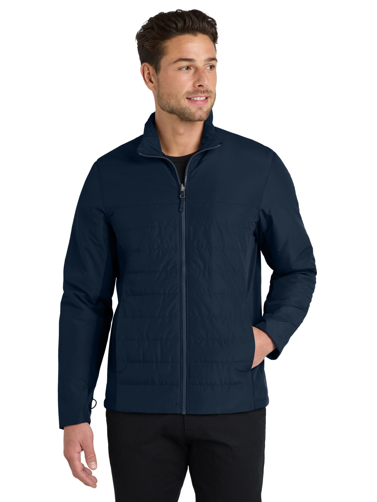 Men's Collective Insulated Jacket - J902 - River Blue Navy