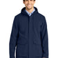 Men's Collective Waterproof Outer Soft Shell Parka Jacket - J919 - River Blue Navy
