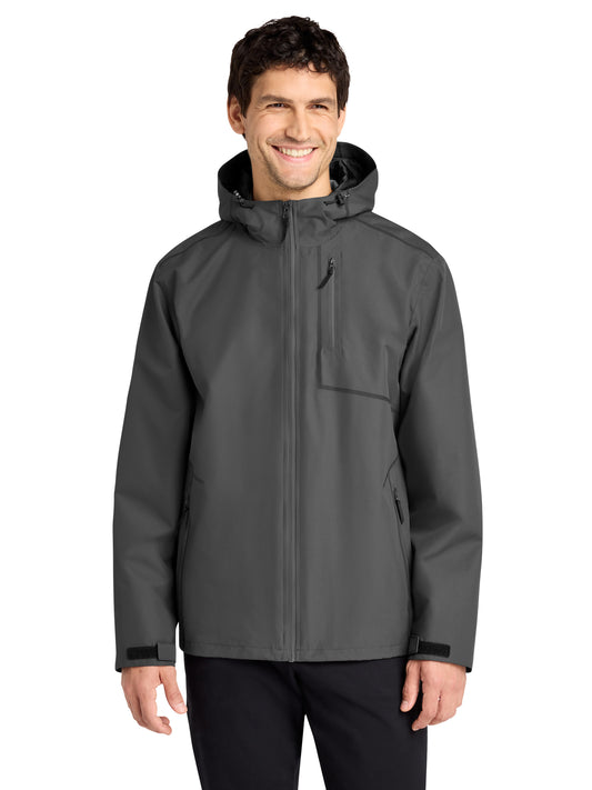 Men's Collective Tech Waterproof Outer Shell Jacket - J920 - Graphite