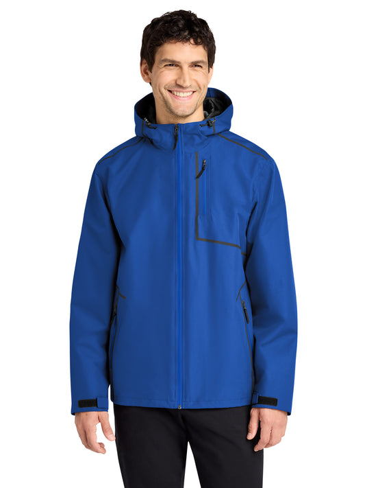 Men's Collective Tech Waterproof Outer Shell Jacket - J920 - True Royal