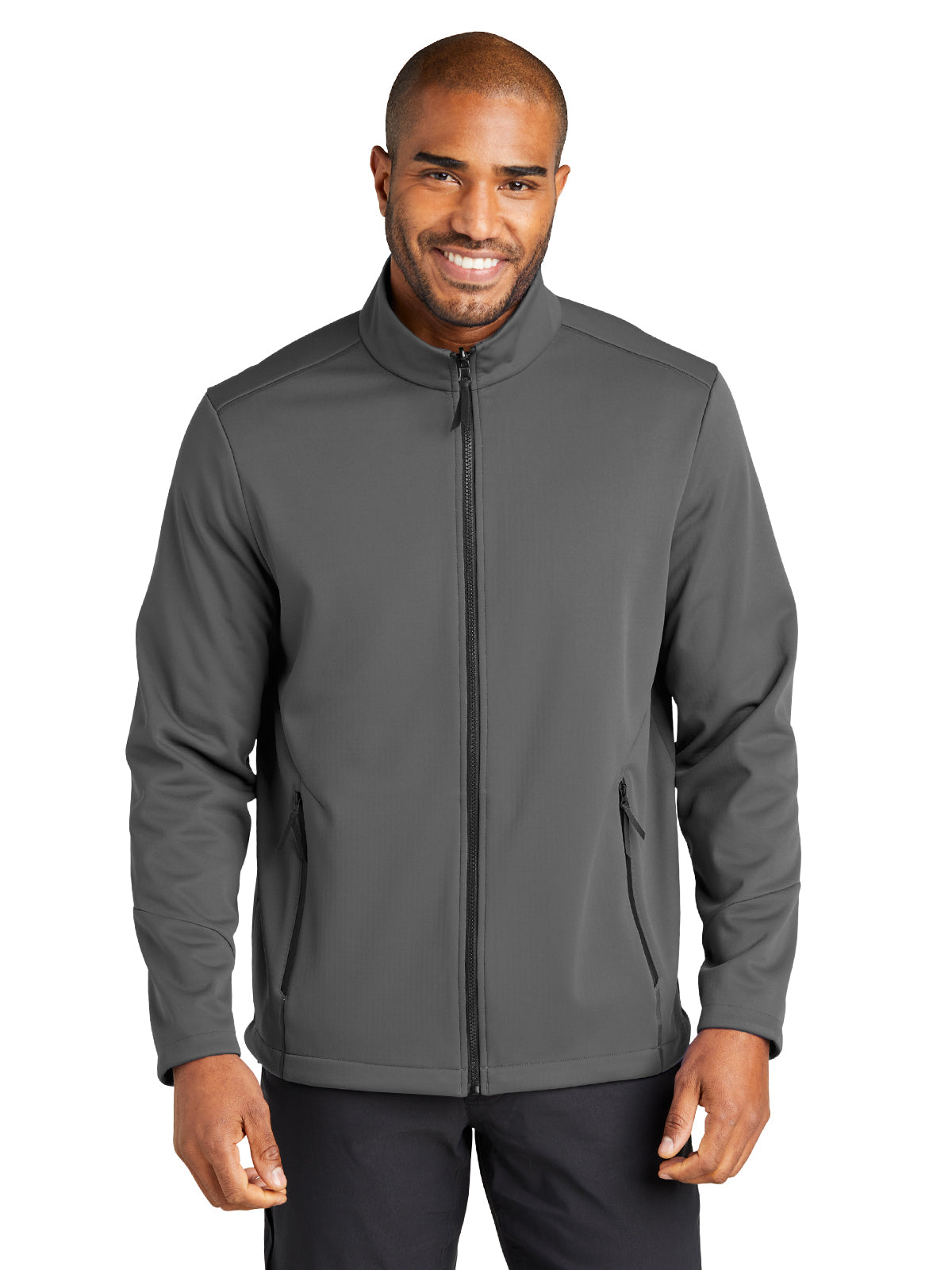 Men's Soft Shell Jacket - J921 - Graphite