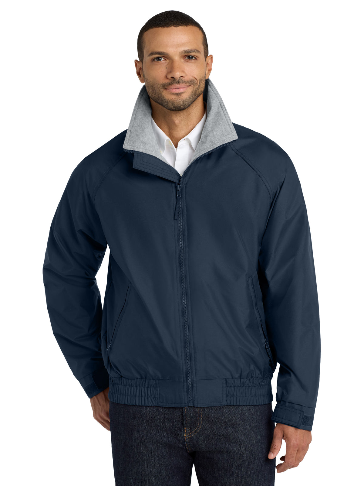 Men's Competitor Jacket - JP54 - True Navy/Grey Heather