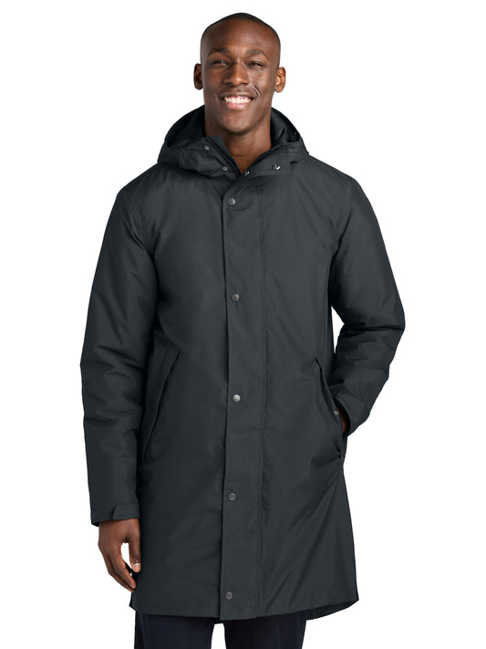Men's Waterproof Insulated Sideline Parka Jacket - JST55 - Graphite