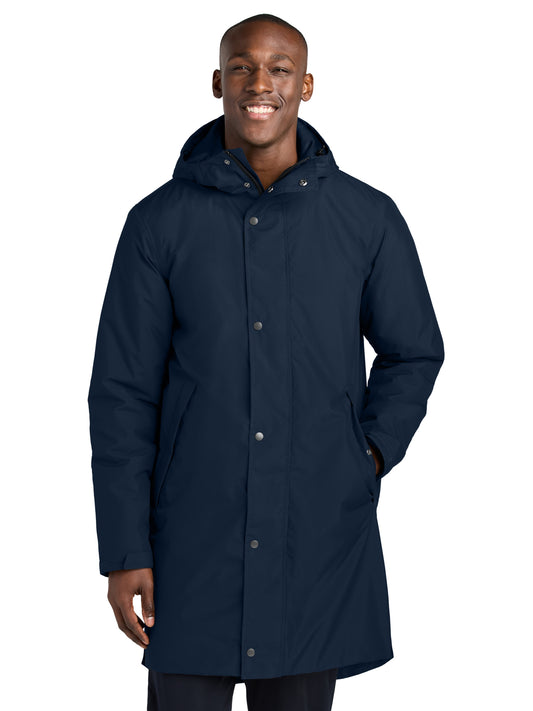 Men's Waterproof Insulated Sideline Parka Jacket - JST55 - True Navy