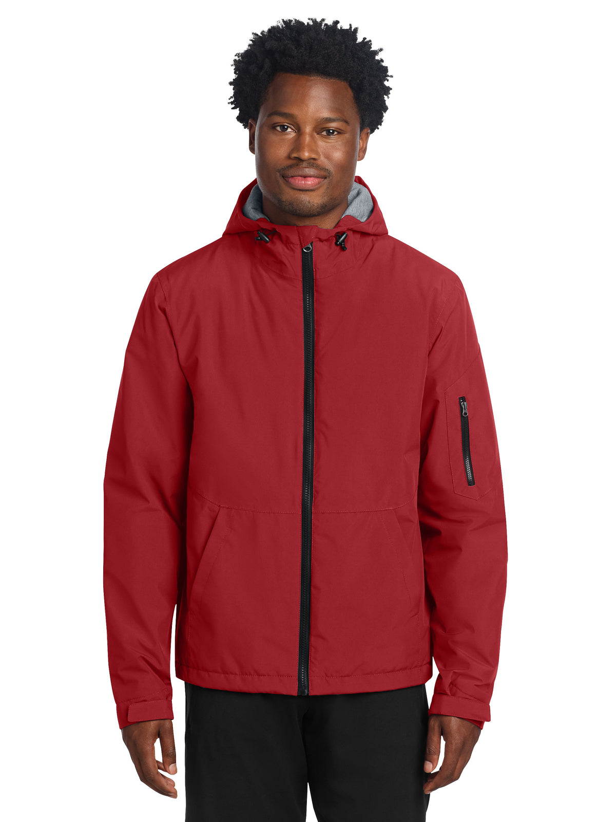 Men's Waterproof Insulated Jacket - JST56 - Deep Red