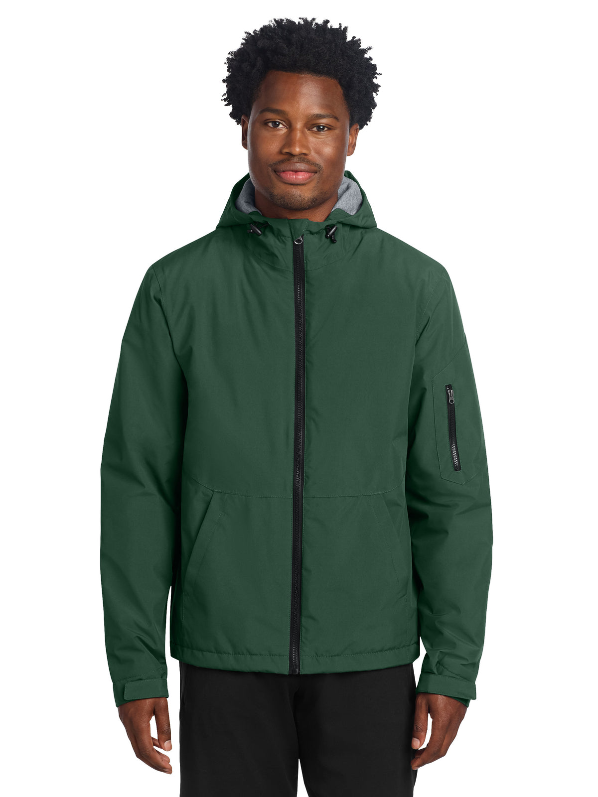Men's Waterproof Insulated Jacket - JST56 - Forest Green