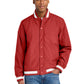 Men's Insulated Varsity Jacket - JST58 - Deep Red