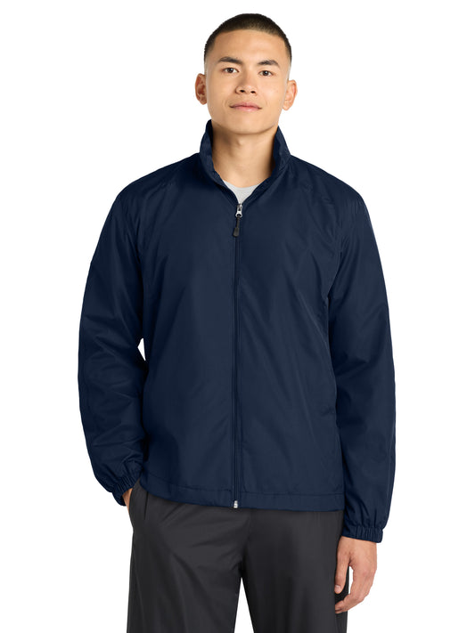 Men's Full-Zip Wind Jacket - JST70 - True Navy