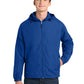 Men's Hooded Raglan Jacket - JST73 - True Royal