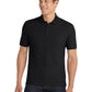 Men's Classic Pique Polo Shirt - K100 - Deep Black