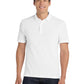 Men's Classic Pique Polo Shirt - K100 - White