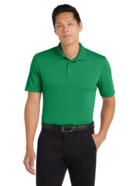Men's Pocketless Micro-Mesh Polo - K110 - Bright Kelly Green