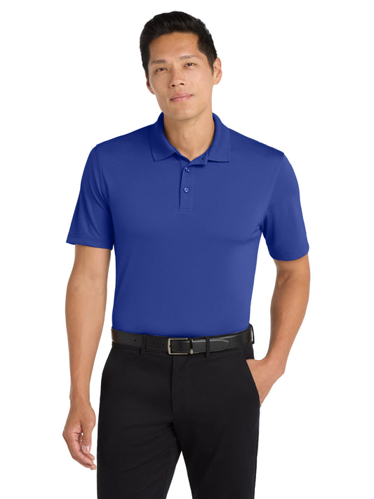 Men's Pocketless Micro-Mesh Polo - K110 - True Royal