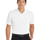 Men's Pocketless Micro-Mesh Polo - K110 - White