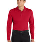 Men's Dry Zone UV Micro-Mesh Long Sleeve Polo - K110LS - Rich Red
