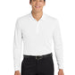 Men's Dry Zone UV Micro-Mesh Long Sleeve Polo - K110LS - White