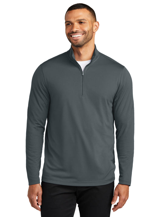 Men's Pocketless UV Micro-Mesh 1/4-Zip Sweatshirt - K112 - Graphite