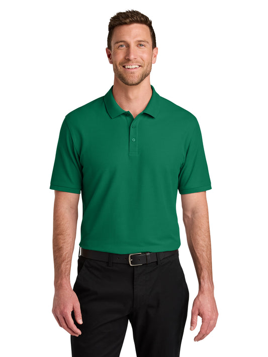 Men's Pocketless Wearever Signature Polo - K200 - Kelly Green
