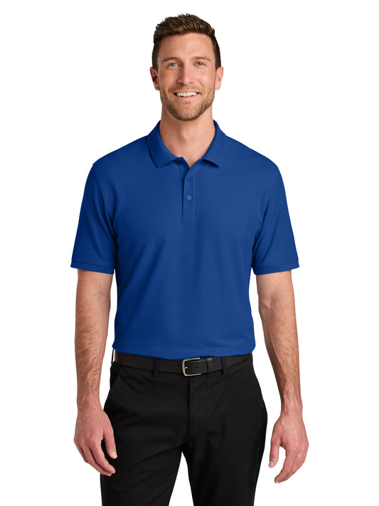 Men's Pocketless Wearever Signature Polo - K200 - True Royal