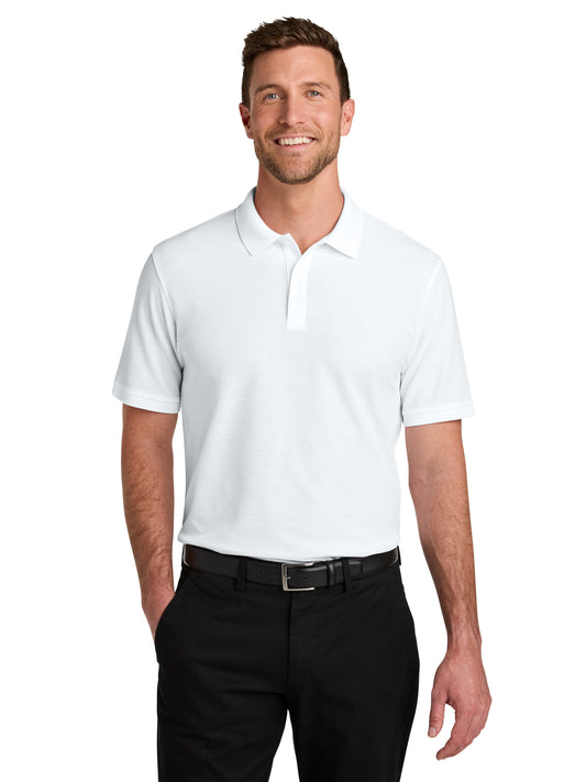 Men's Pocketless Wearever Signature Polo - K200 - White