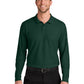 Men's Wearever Signature Pique Long Sleeve Polo - K200LS - Dark Green