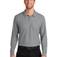 Men's Wearever Signature Pique Long Sleeve Polo - K200LS - Gusty Grey
