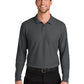 Men's Wearever Signature Pique Long Sleeve Polo - K200LS - Storm Grey