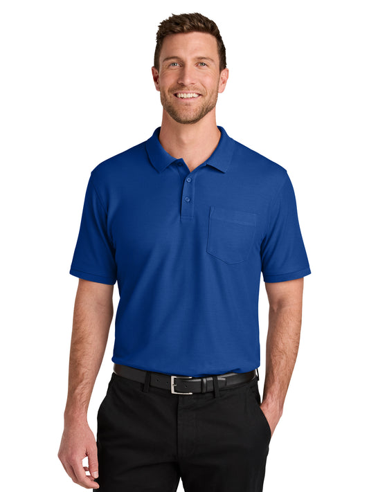 Men's 1-Pocket Wearever Signature Polo - K200P - True Royal