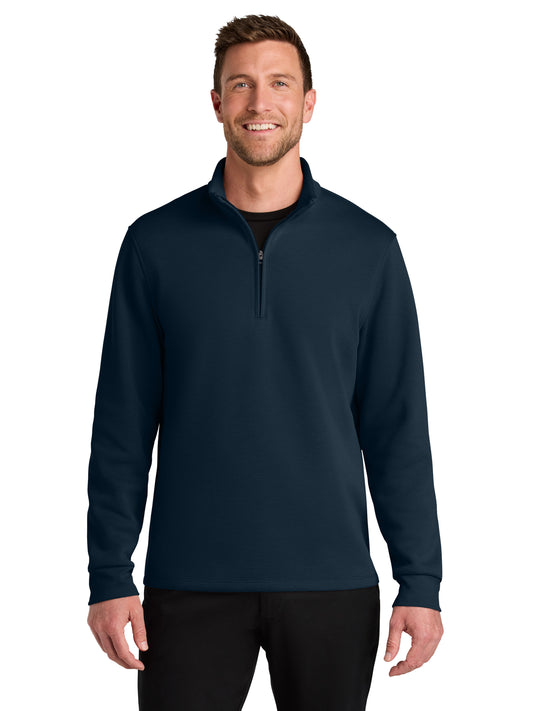 Men's Wearever Signature 1/4-Zip Sweatshirt - K210 - River Blue Navy