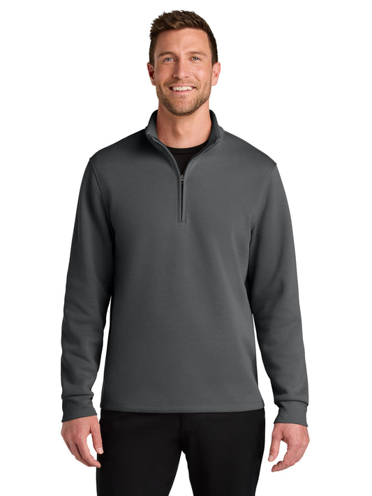 Men's Wearever Signature 1/4-Zip Sweatshirt - K210 - Storm Grey