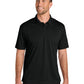 Men's Pocketless Moisture Wicking Polo - K240 - Deep Black