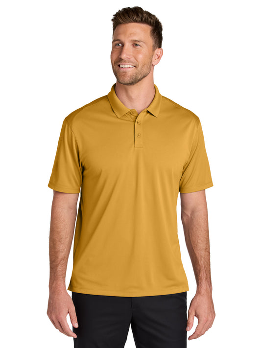 Men's Pocketless Moisture Wicking Polo - K240 - Gold
