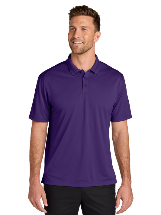 Men's Pocketless Moisture Wicking Polo - K240 - Prism Purple