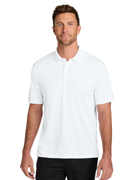 Men's Pocketless Moisture Wicking Polo - K240 - White