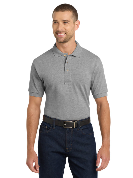 Men's Heavyweight Pique Polo - K420 - Oxford