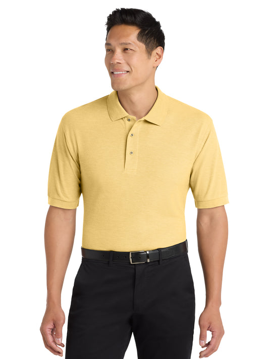Men's Stretch Pique Polo - K500 - Banana