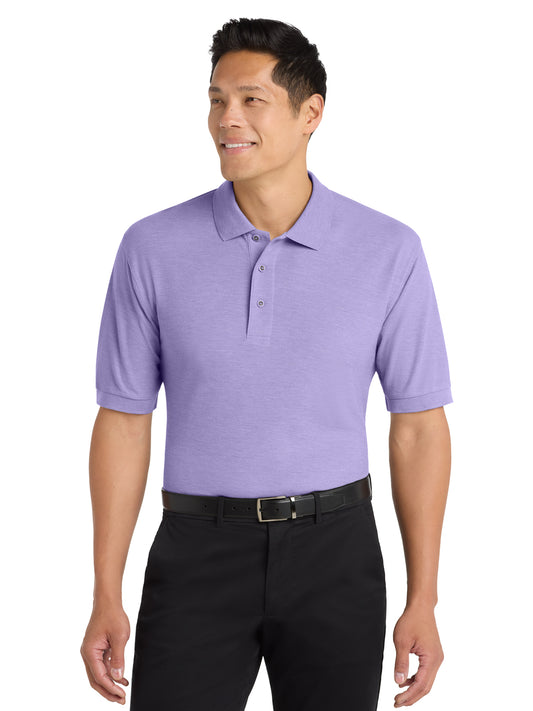 Men's Stretch Pique Polo - K500 - Bright Lavender
