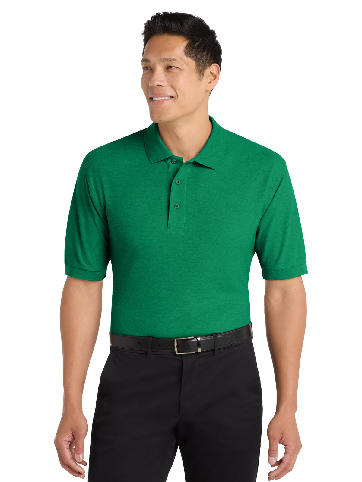 Men's Stretch Pique Polo - K500 - Kelly Green
