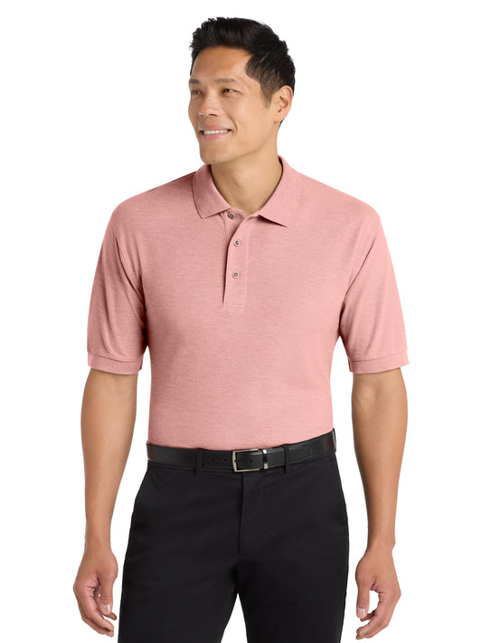 Men's Stretch Pique Polo - K500 - Light Pink