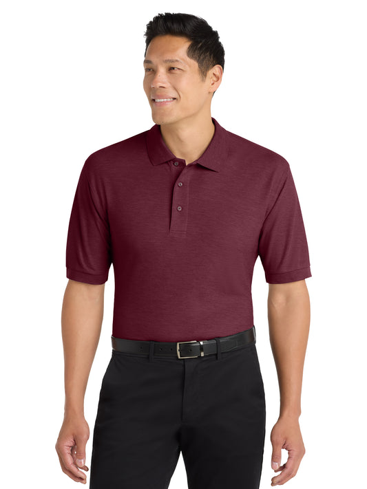 Men's Stretch Pique Polo - K500 - Maroon