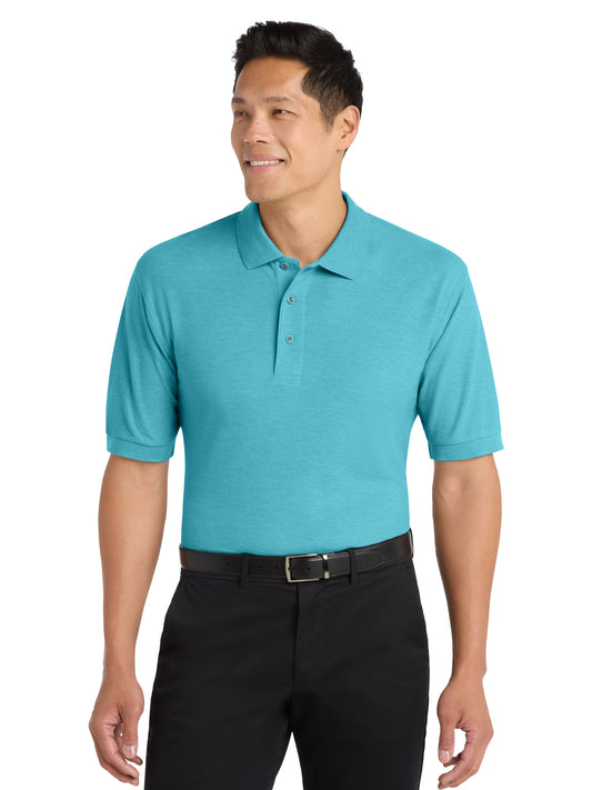 Men's Stretch Pique Polo - K500 - Maui Blue