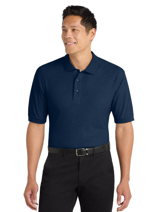 Men's Stretch Pique Polo - K500 - Navy