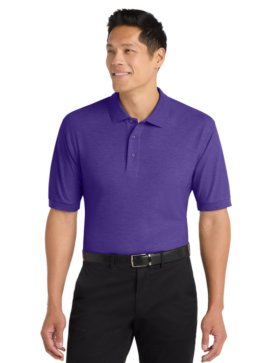 Men's Stretch Pique Polo - K500 - Purple