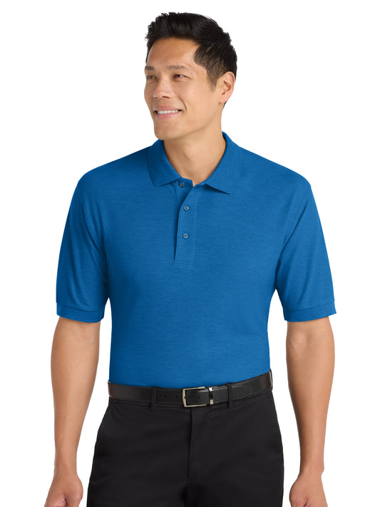 Men's Stretch Pique Polo - K500 - Strong Blue