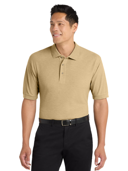 Men's Stretch Pique Polo - K500 - Stone