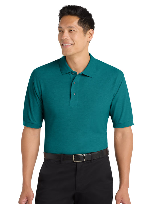 Men's Stretch Pique Polo - K500 - Teal Green